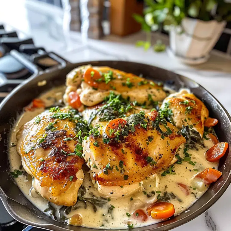 Creamy Tuscan Chicken Dish