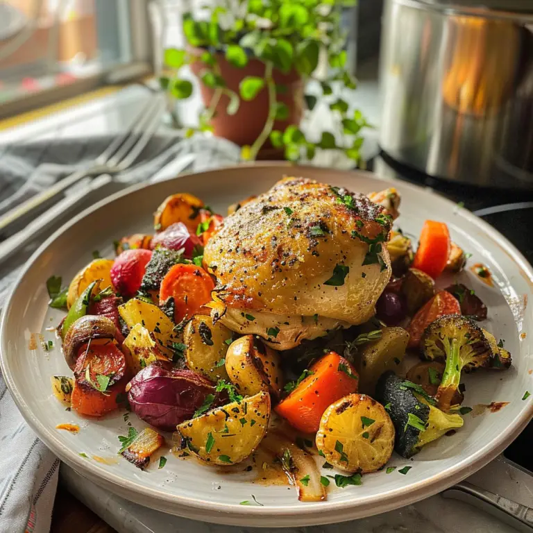 Sheet Pan Chicken and Veggies