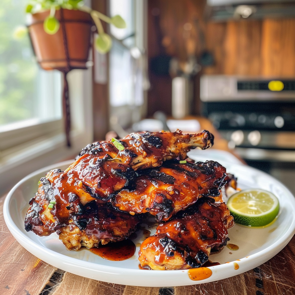 Memorial Day Bourbon BBQ Chicken