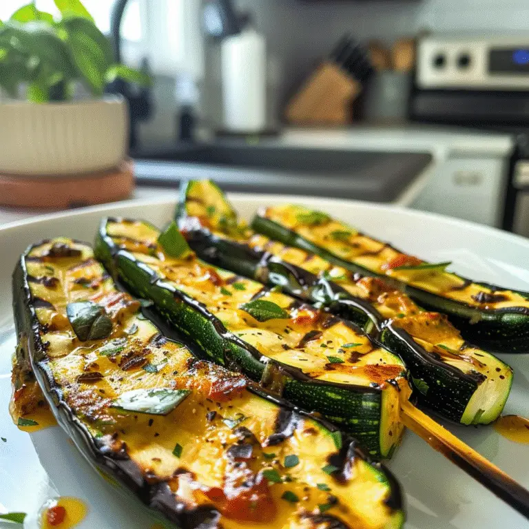 Grilled Zucchini for Memorial Day