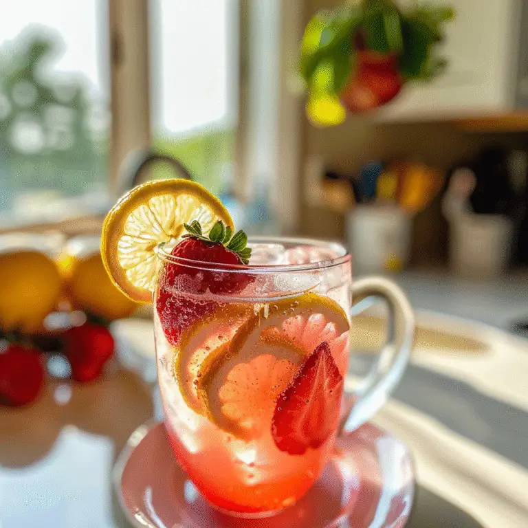 Memorial Day Strawberry Lemonade