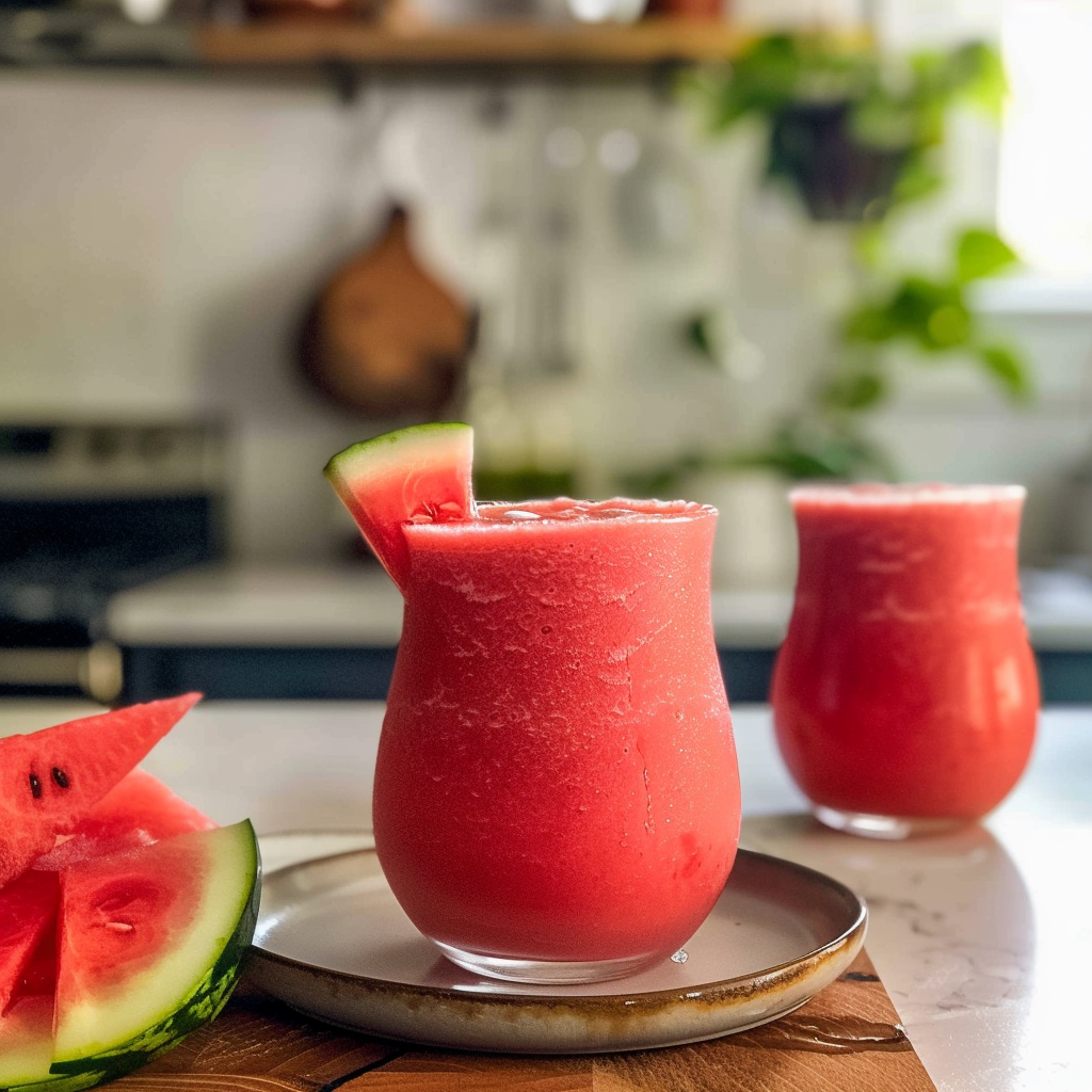 Watermelon Cucumber Smoothie