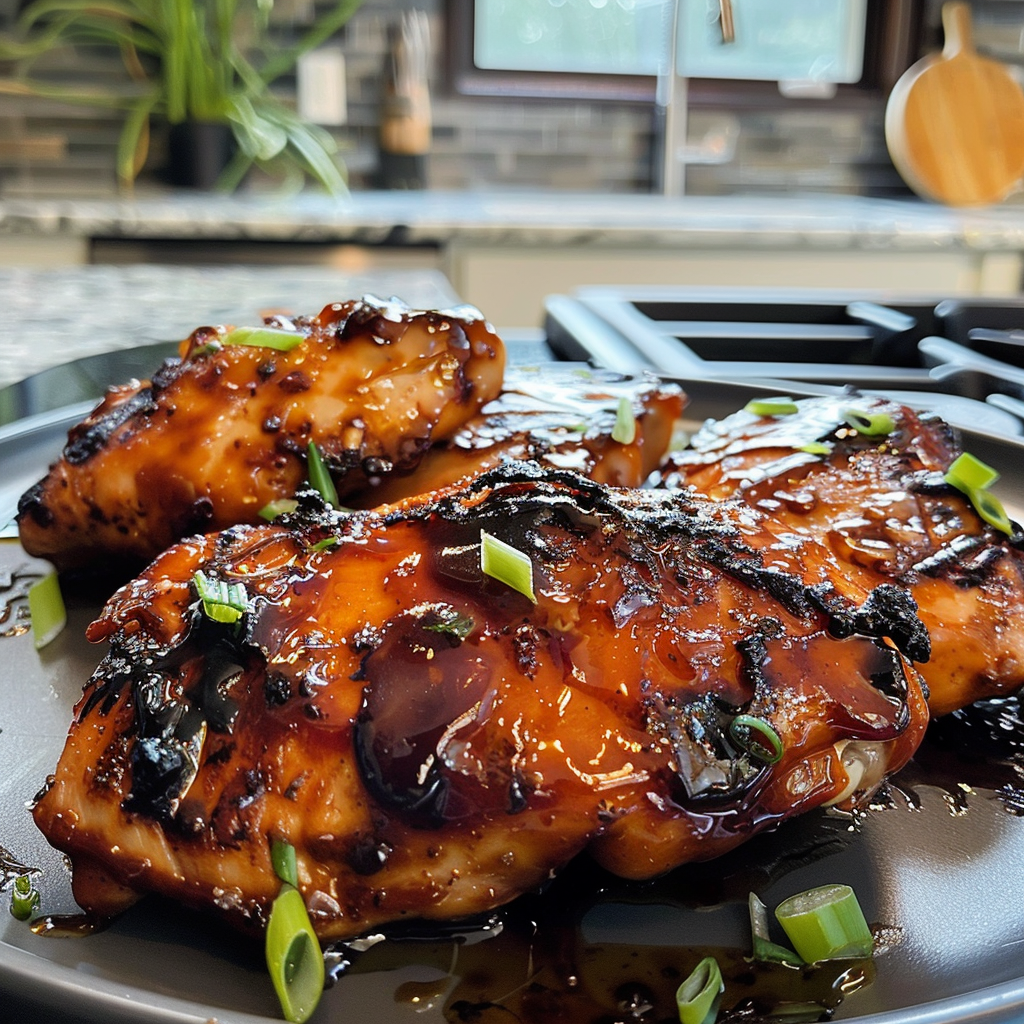 Father's Day Bourbon BBQ Chicken