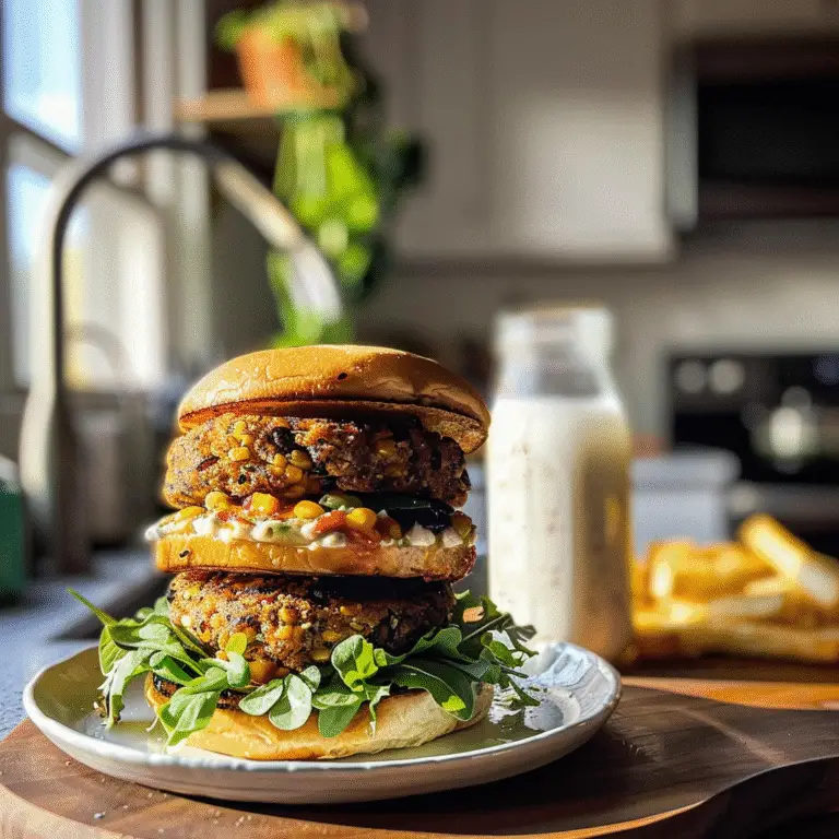 Homemade Veggie Burgers