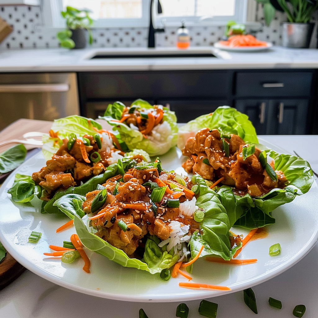 Chicken Lettuce Wraps