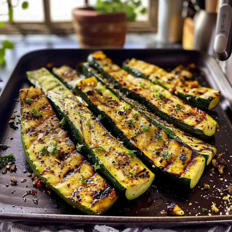 Grilled Zucchini for Memorial Day