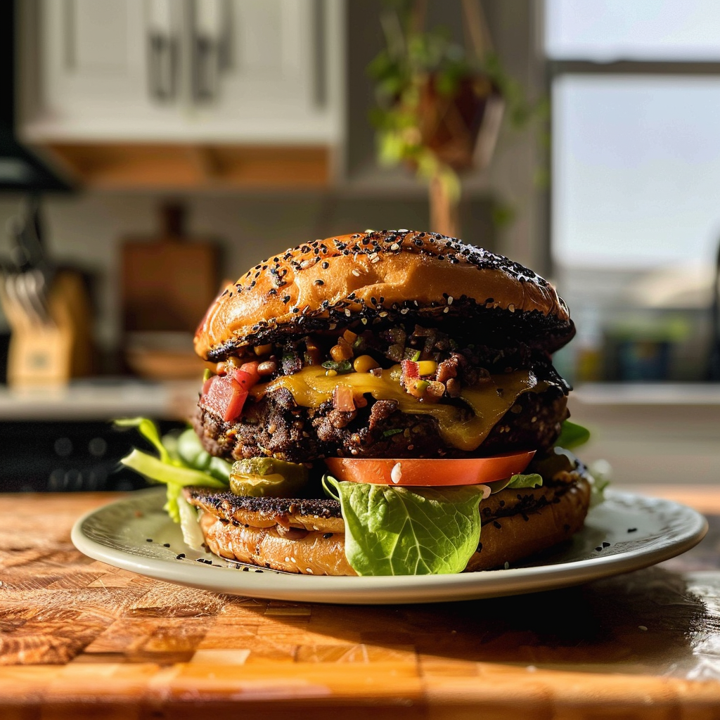 Mouthwatering Black Bean Burgers