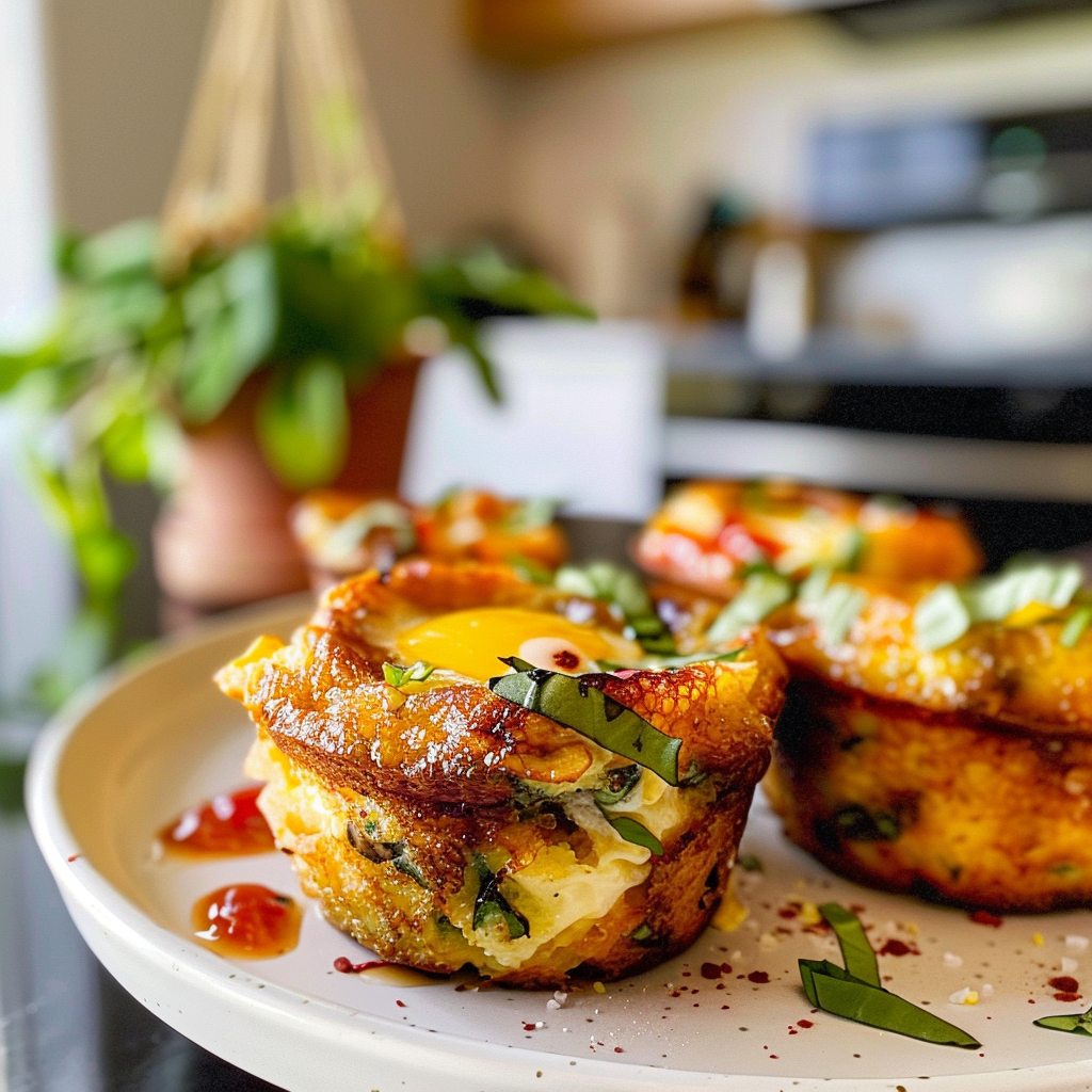 Egg White Breakfast Muffins