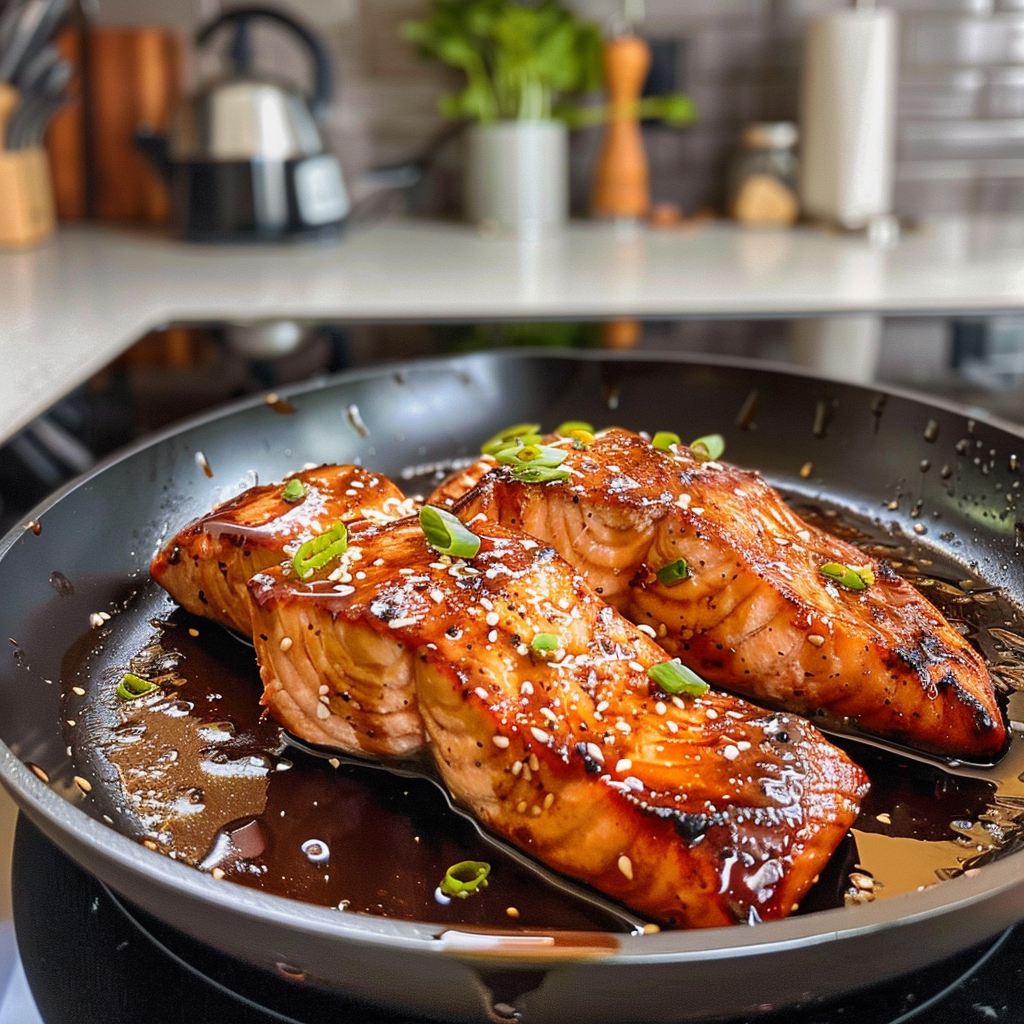 Ginger Soy Salmon Dish