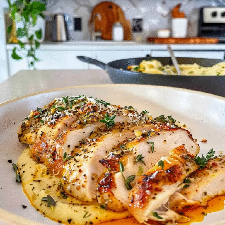 Parmesan Herb Chicken Dish