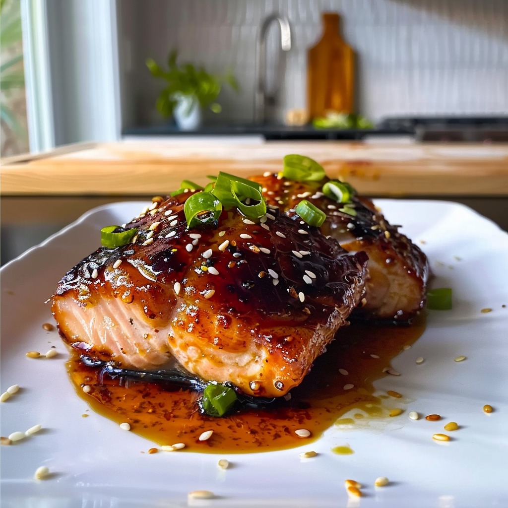 Miso Glazed Fish Dish