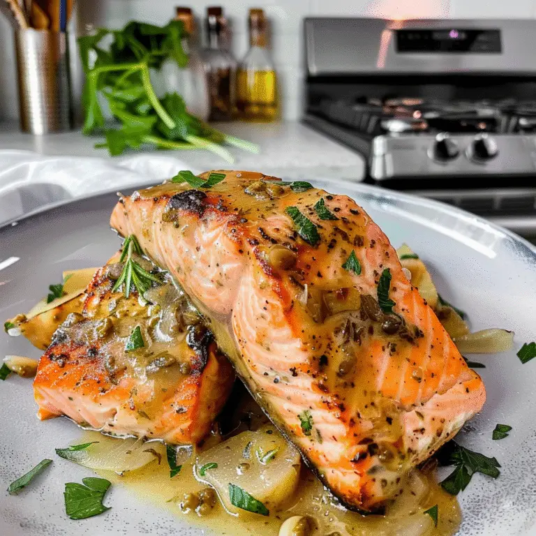 Delicious Dijon Salmon Dish