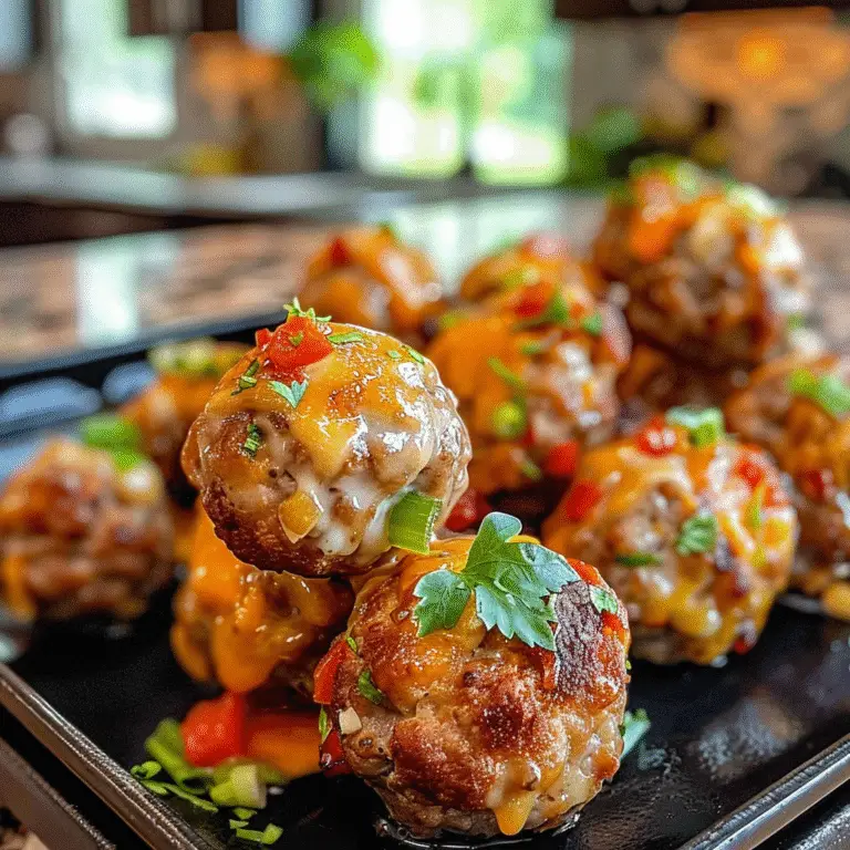 Rotel Cream Cheese Sausage Balls Delicious Appetizer