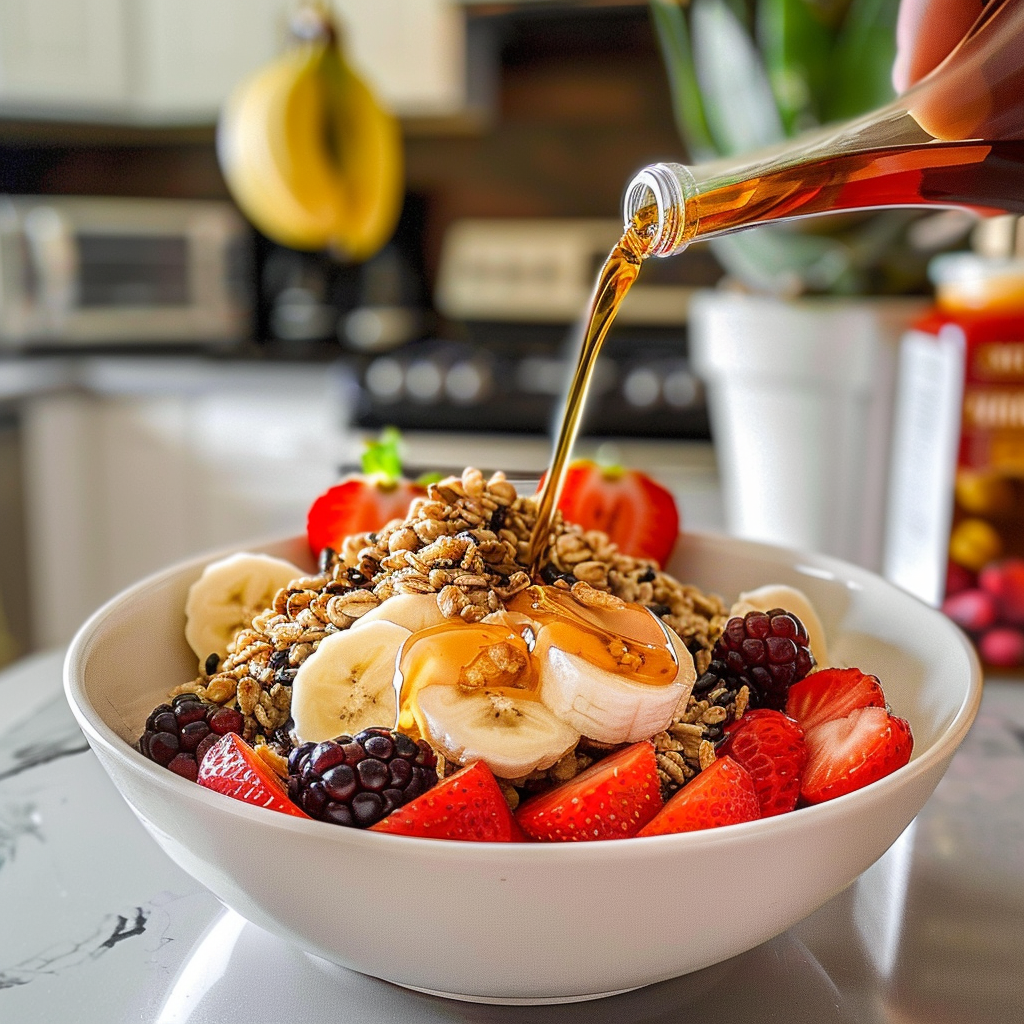 Breakfast Grain Bowl with Fresh Fruit