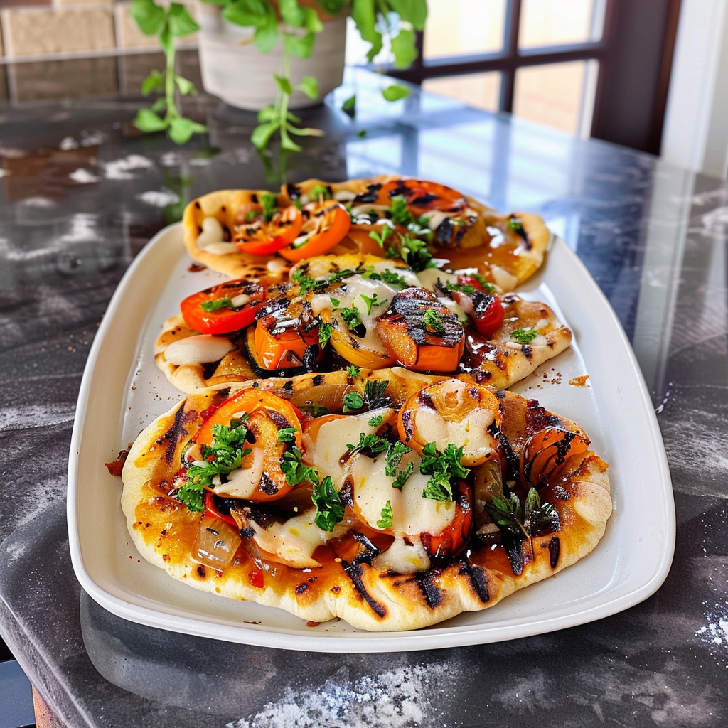 Grilled Vegetable Flatbread