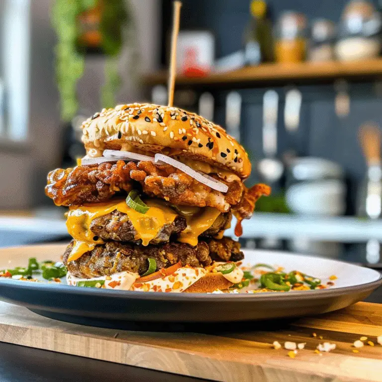 Crispy Smash Burgers