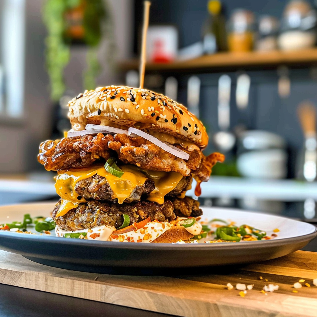 Crispy Smash Burgers