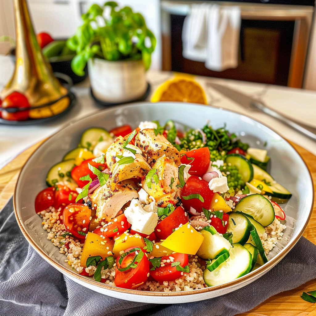 Mediterranean Buddha Bowl