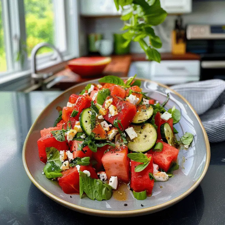Summer Watermelon Feta Salad