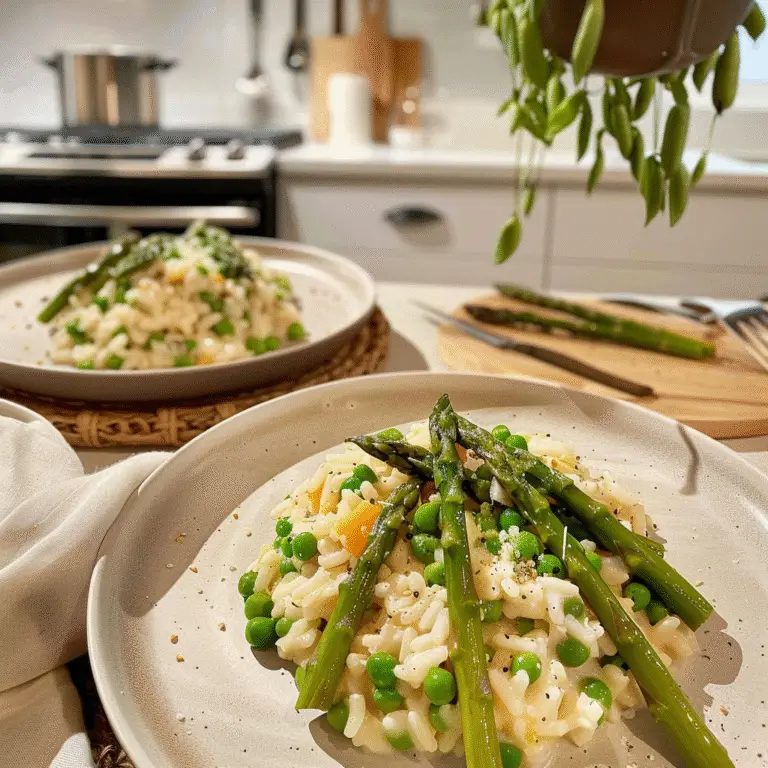 Spring Asparagus Risotto