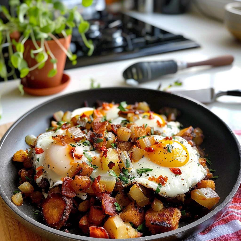 Savory Breakfast Hash Dish