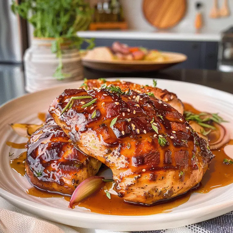 Maple Dijon Chicken Dish