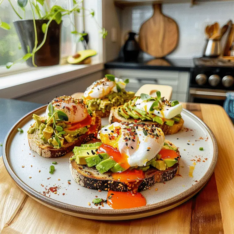 Avocado Toast with Poached Egg