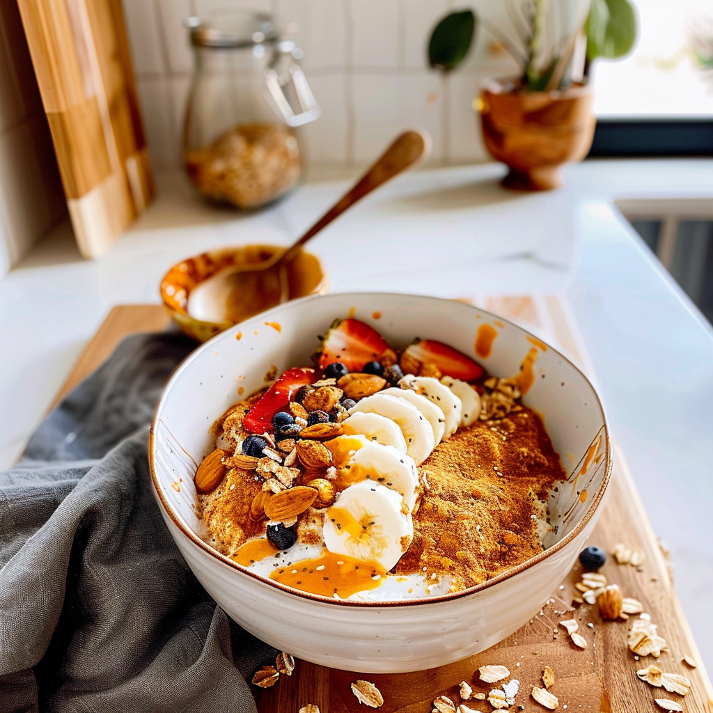 Golden Milk Overnight Oats
