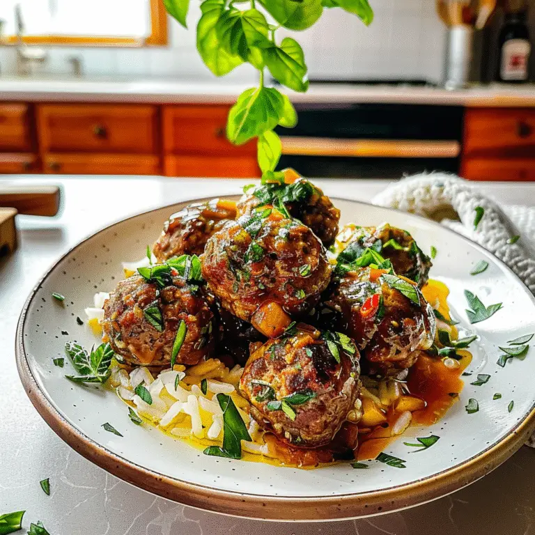 Greek Meatballs Platter