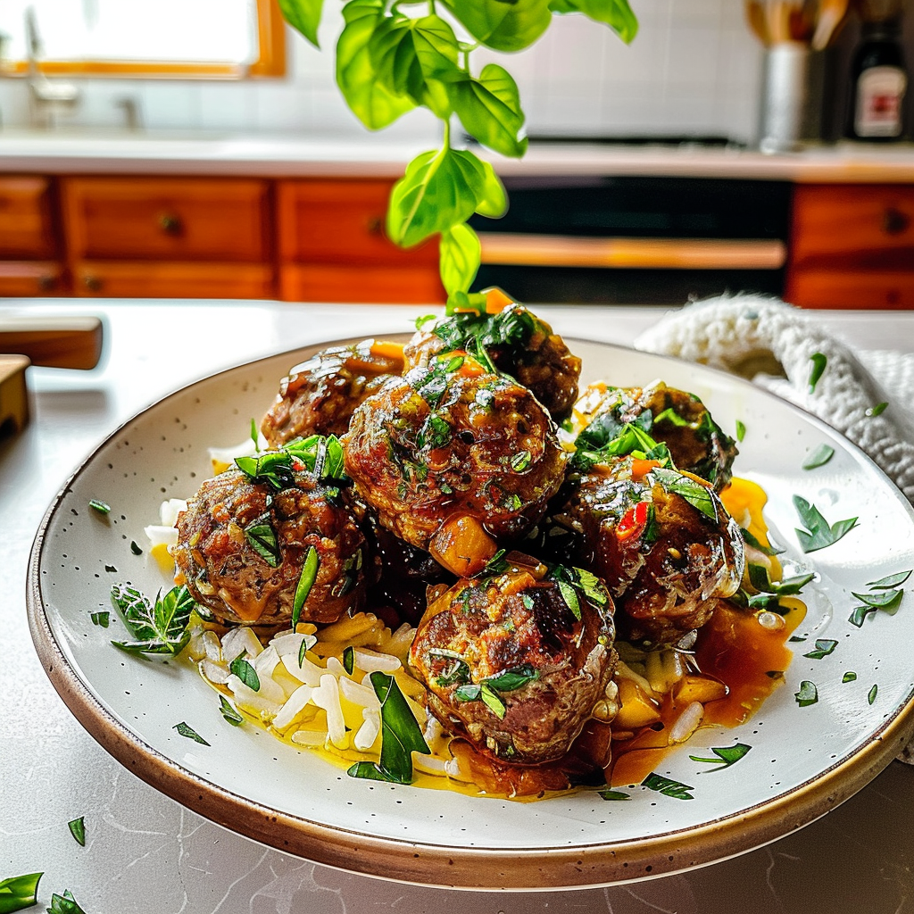 Greek Meatballs Platter