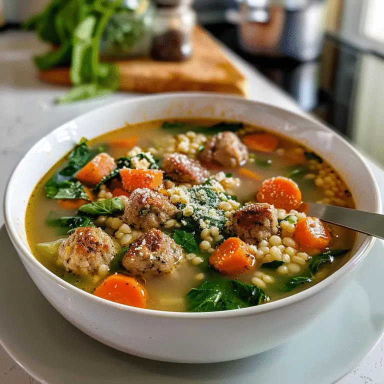 Italian Wedding Soup Bowl