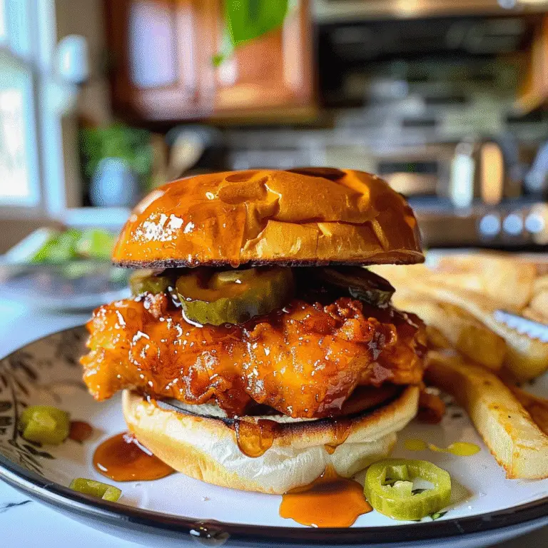 Hot Honey Chicken Sandwich