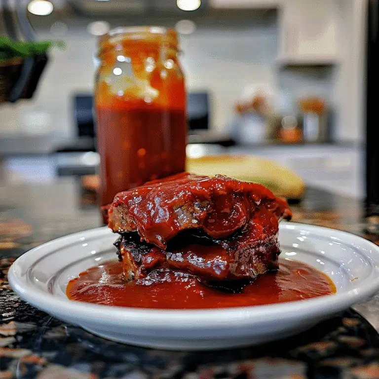 Homemade BBQ Sauce