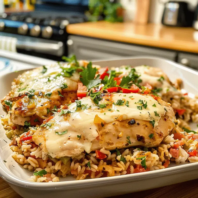 Italian Chicken and Rice Dish