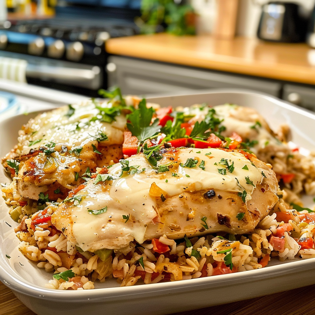 Italian Chicken and Rice Dish