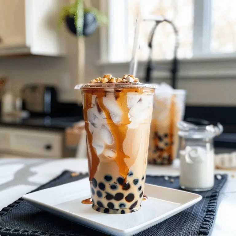 Delicious Bubble Tea Ready to Sip