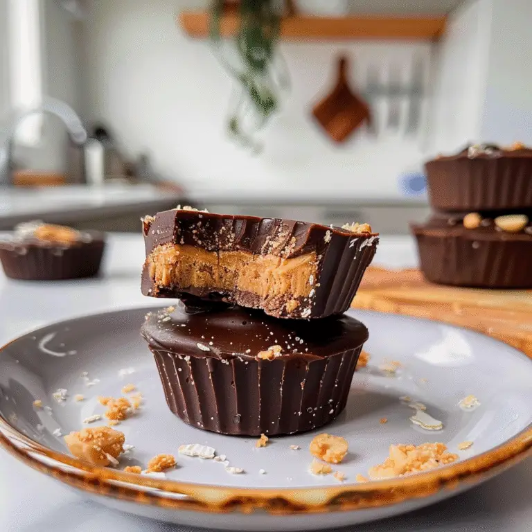 Chocolate Peanut Butter Breakfast Cups
