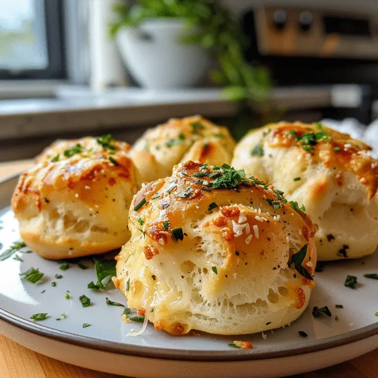 Pillsbury Biscuit Garlic Butter Cheese Bombs Recipe