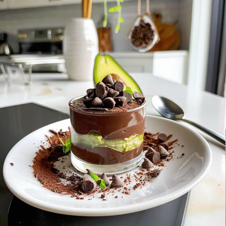 Avocado Chocolate Mousse