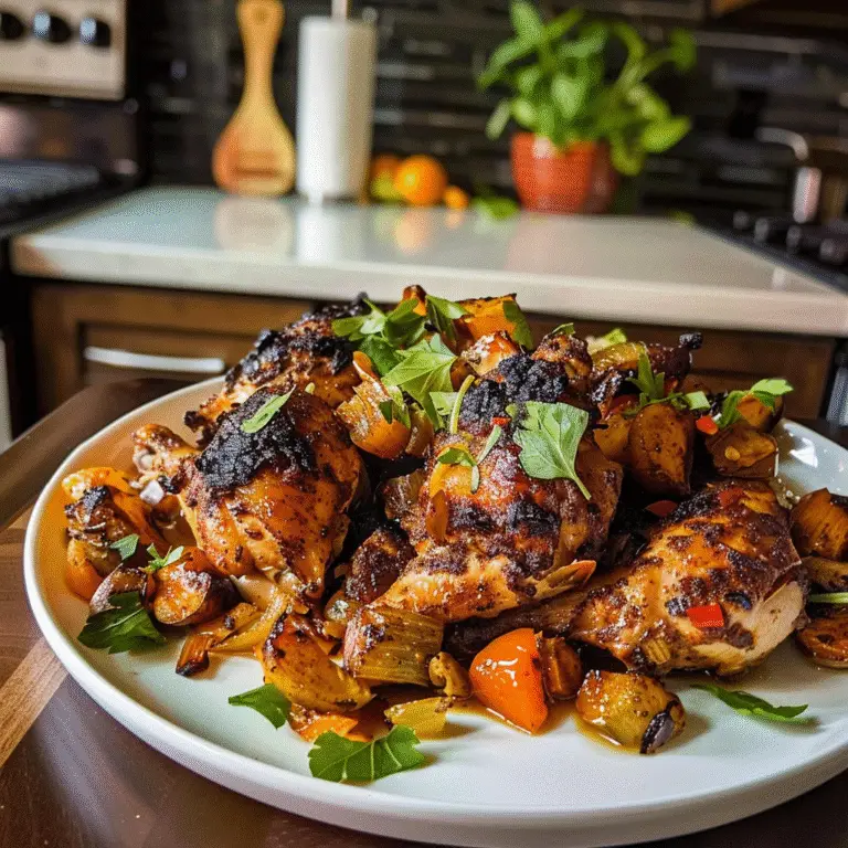 Moroccan Spiced Chicken Platter