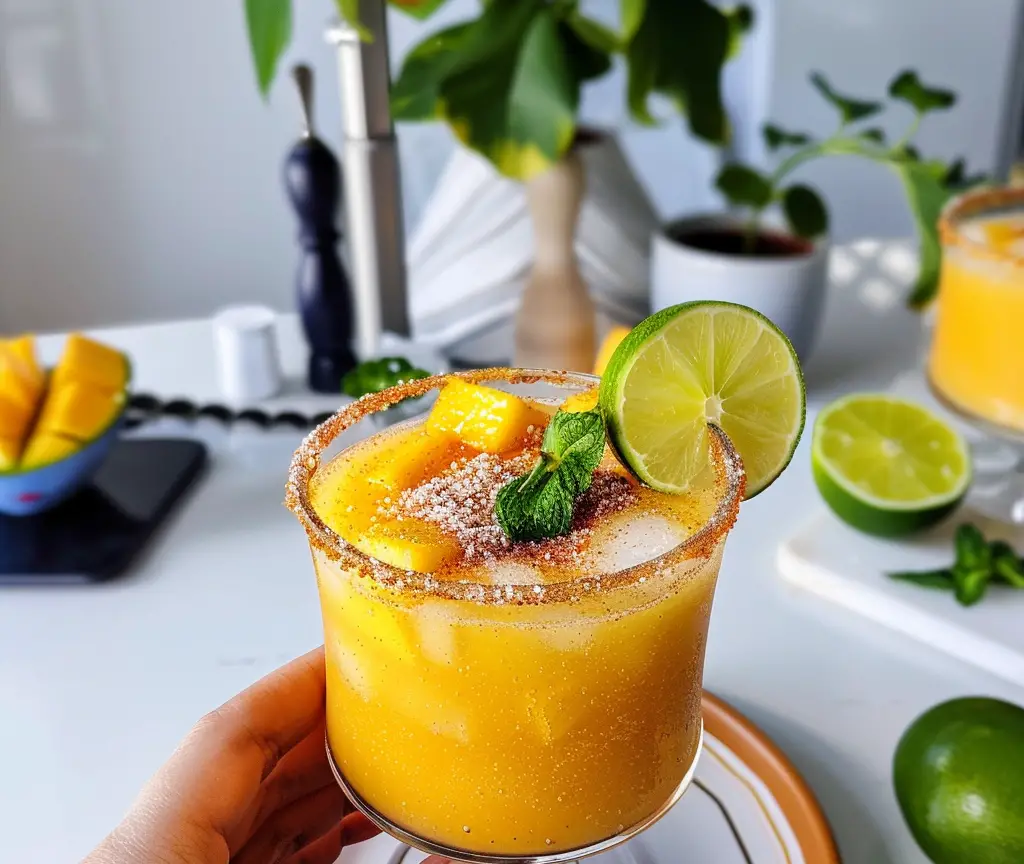 Mango Margarita Drink