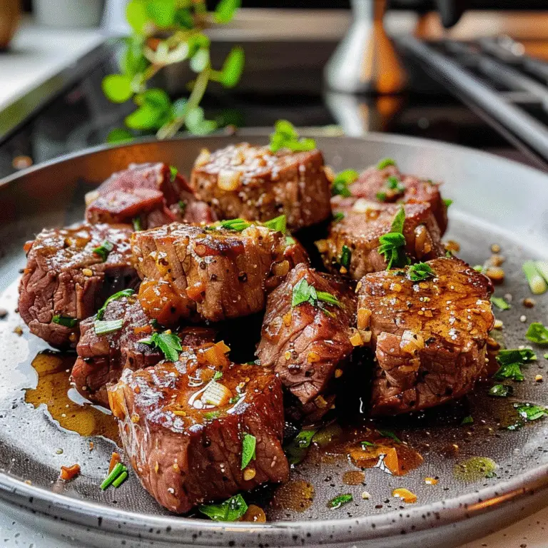 Garlic Butter Steak Bites