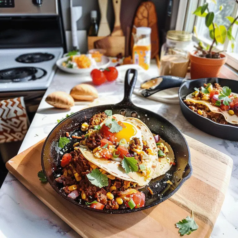 Breakfast Taco Skillet Dish