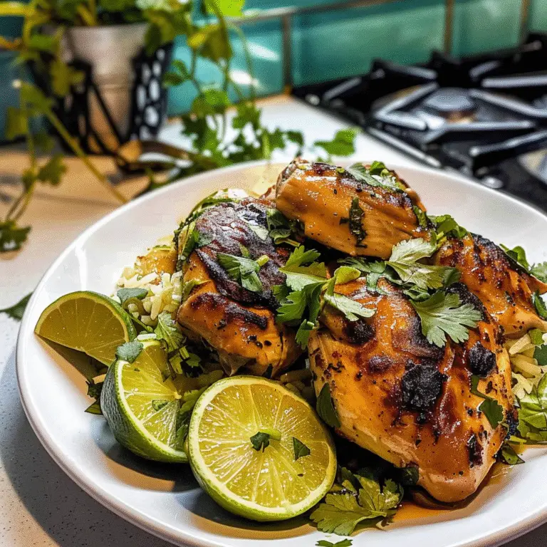 Cilantro Lime Chicken Dish