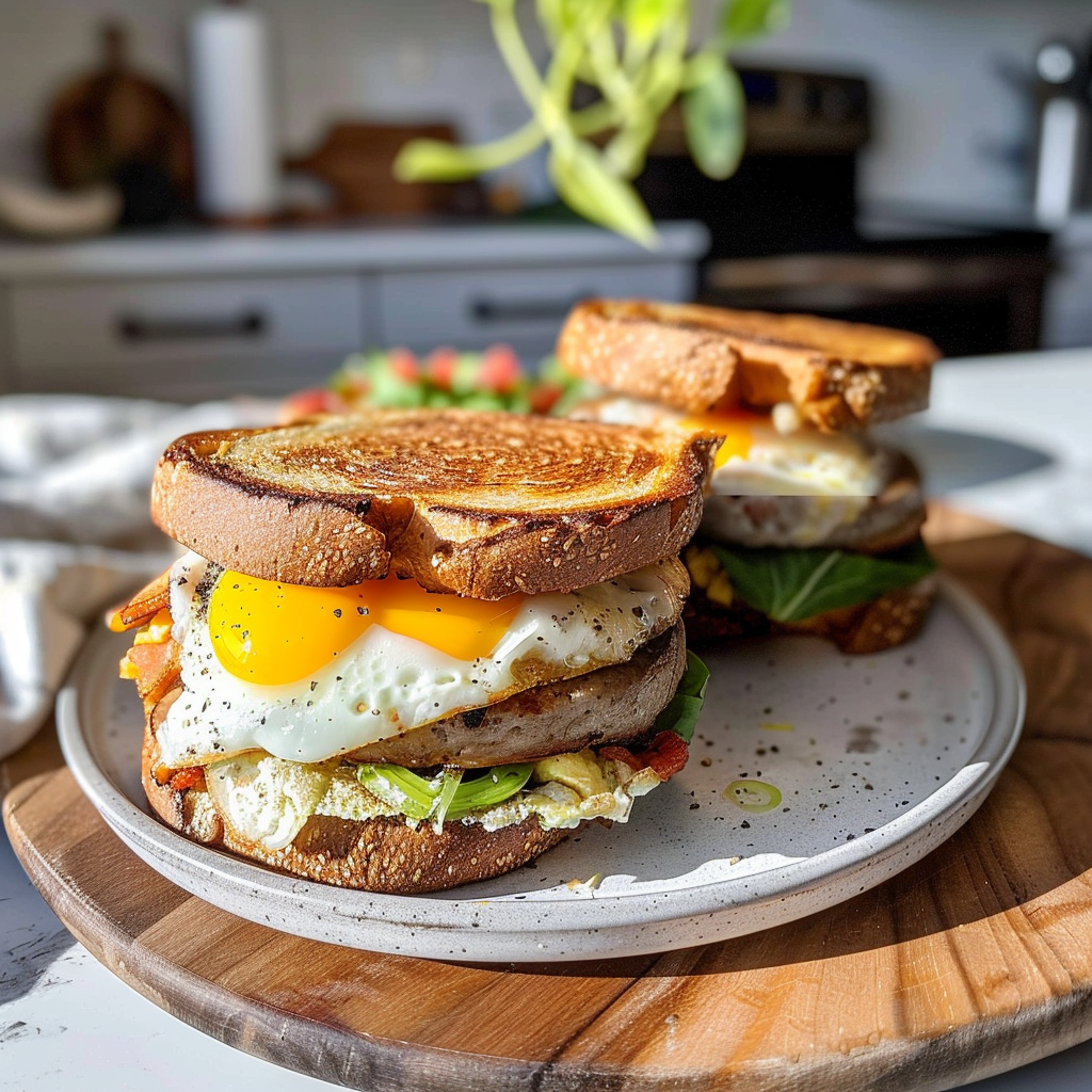 Protein-Packed Breakfast Sandwich
