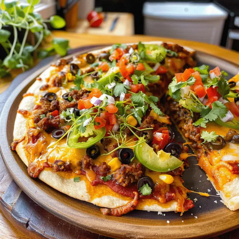 Taco Pizza Delight