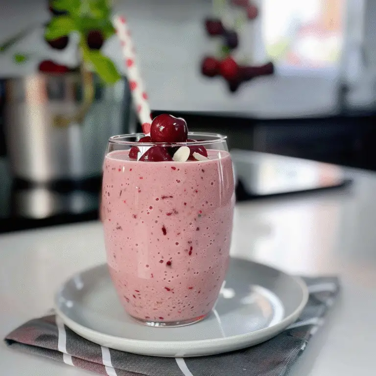 Cherry Almond Smoothie