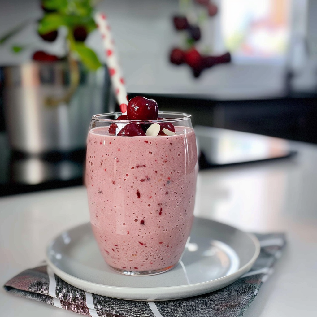 Cherry Almond Smoothie