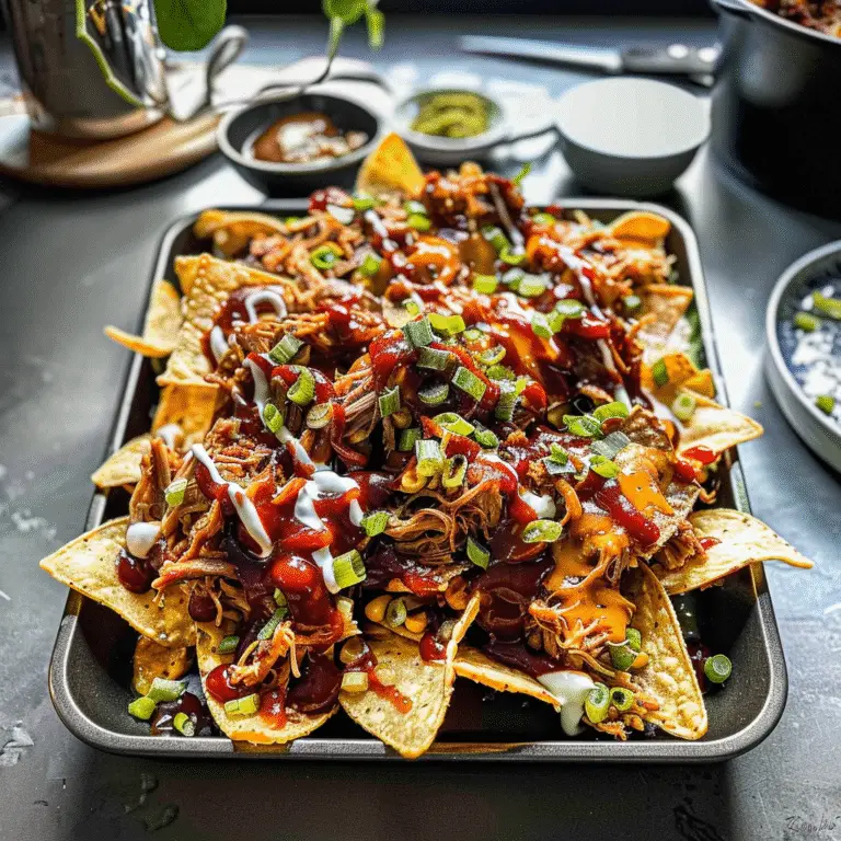 BBQ Pulled Pork Nachos