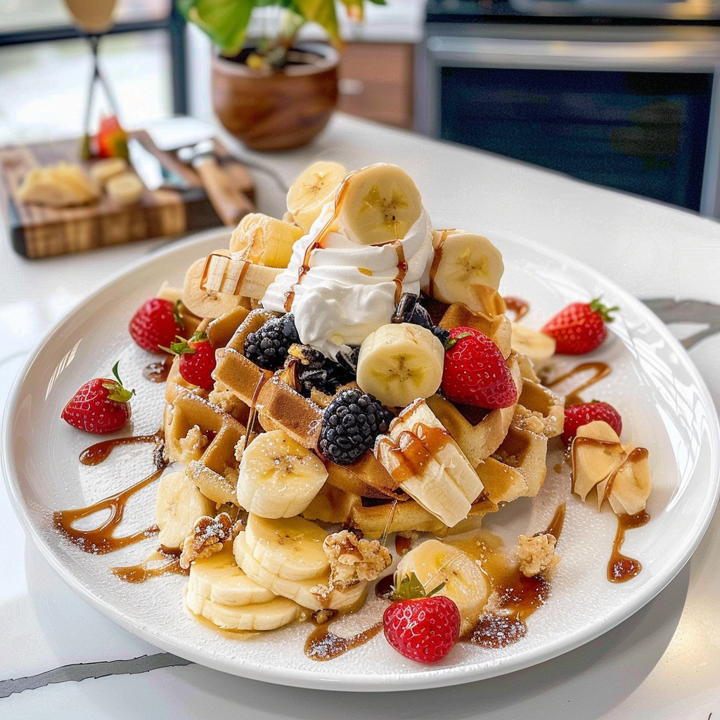 Breakfast Banana Split